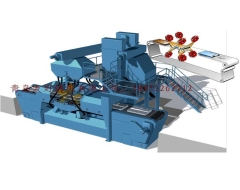 网带式抛丸机清理效果视频